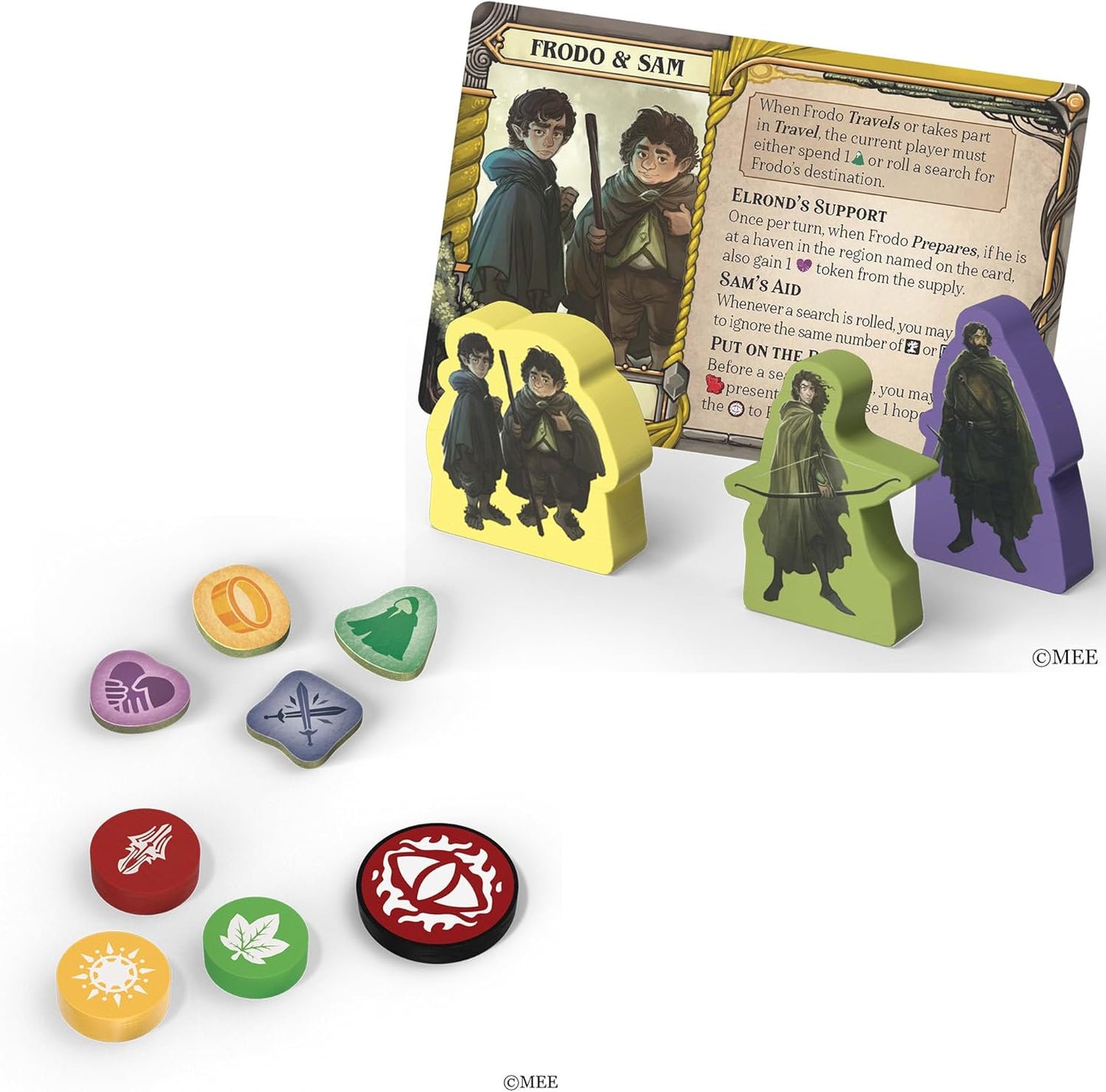 The Lord of the Rings: Fate of the Fellowship Board Game – Cooperative Strategy Fantasy Game