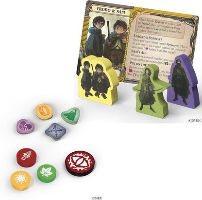 The Lord of the Rings: Fate of the Fellowship Board Game – Cooperative Strategy Fantasy Game