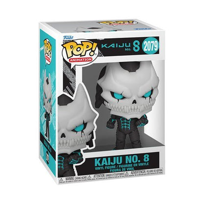 Kaiju No. 8 Funko Pop! Animation - Set of 4 (Kaiju No.8 #2079, Kafka Hibino #2080, Reno Ichikawa #2081, and Kikoru Shinomiya #2082) Collectible Vinyl Figures