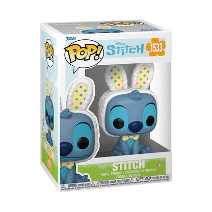 Lilo and Stitch Easter Funko Pop! Disney - Pack of 2 (Stitch #1533, and Angel #1534) Collectible Vinyl Figures