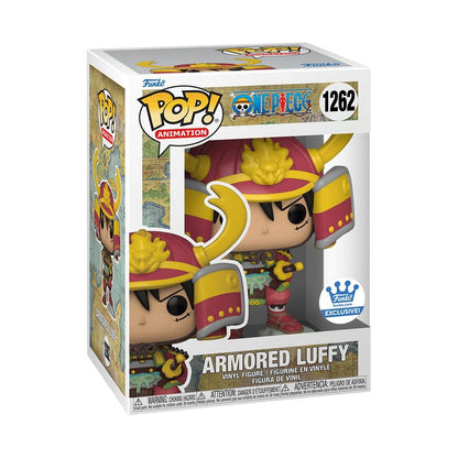 Armored Luffy Funko Pop! Animation - Approx. 4.52" Collectible Exclusive Vinyl Figure #1262 with Window Display Box