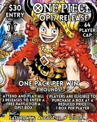 One Piece Card Game OP-17 Release Event – August 22, 2026 (Saturday 12:00 PM)