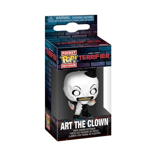 Art The Clown Funko Pocket Pop! Keychain Damien Leone's Terrifier - Approx. 1 1/2" Collectible Vinyl Figure - Estimated Arrival: Sept. 2025 (PRE-SALE)
