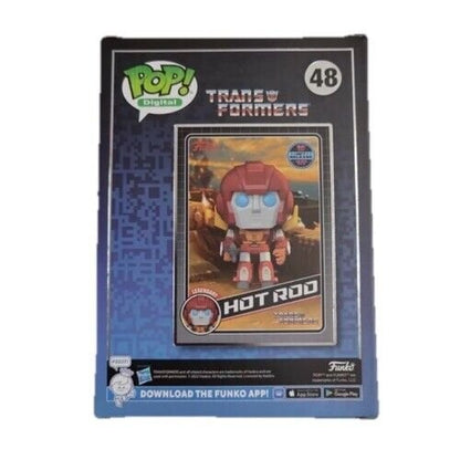 Funko Pop! Digital Transformers Hot Rod #48 Physical Pop LE 1550 - Fast Shipping