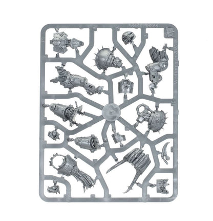 Warhammer 40,000 Chaos Space Marines Mutilators – 3 Multipart Plastic Miniatures with Interchangeable Weapons, Chaos Space Marines Army Unit, Citadel 50mm Bases & Transfer Sheet