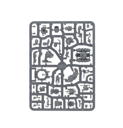 Warhammer 40,000 Astra Militarum Death Korps of Krieg Combat Engineers Set – 5+1 Plastic Miniatures Kit with Customisable Weapons, Remote Mine, Transfer Sheet, Citadel Bases (PRE-ORDER)