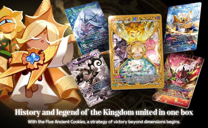 CookieRun TCG: Age of Heroes and Kingdoms Booster Display (Set 2) | Trading Card Game | 28 Booster Packs Per Box | 2 Players | Ages 6+