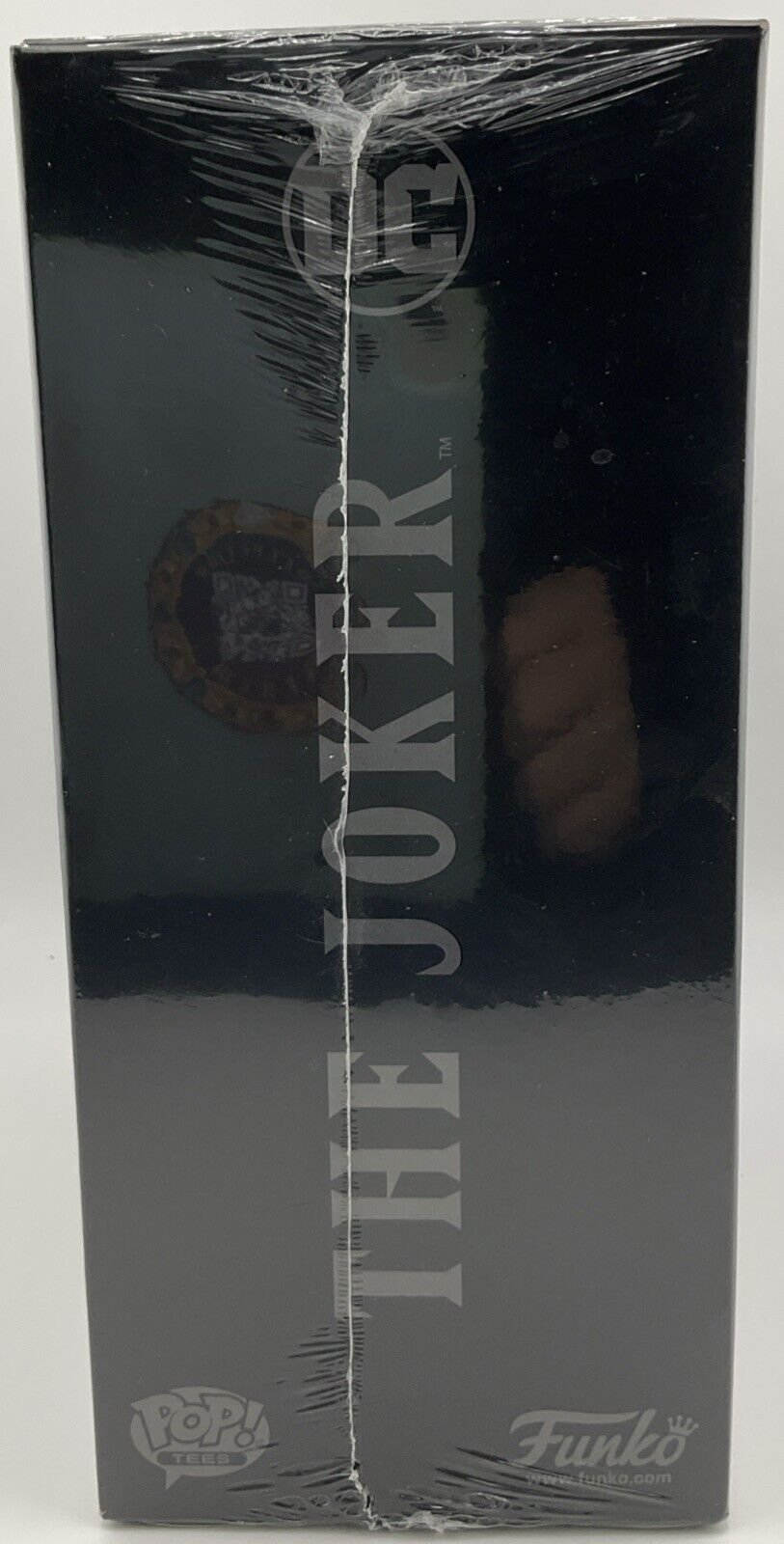 Funko POP! Tees Arkham Asylum The Joker [Black Chrome] Size M 2019 NYCC Sealed