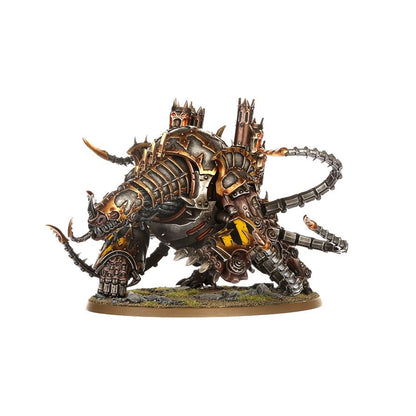 Warhammer 40K Chaos Space Marines Forgefiend Miniature Kit – Buildable Daemon Engine for Chaos Space Marines, World Eaters & Thousand Sons – Plastic Warhammer 40,000 Model Kit