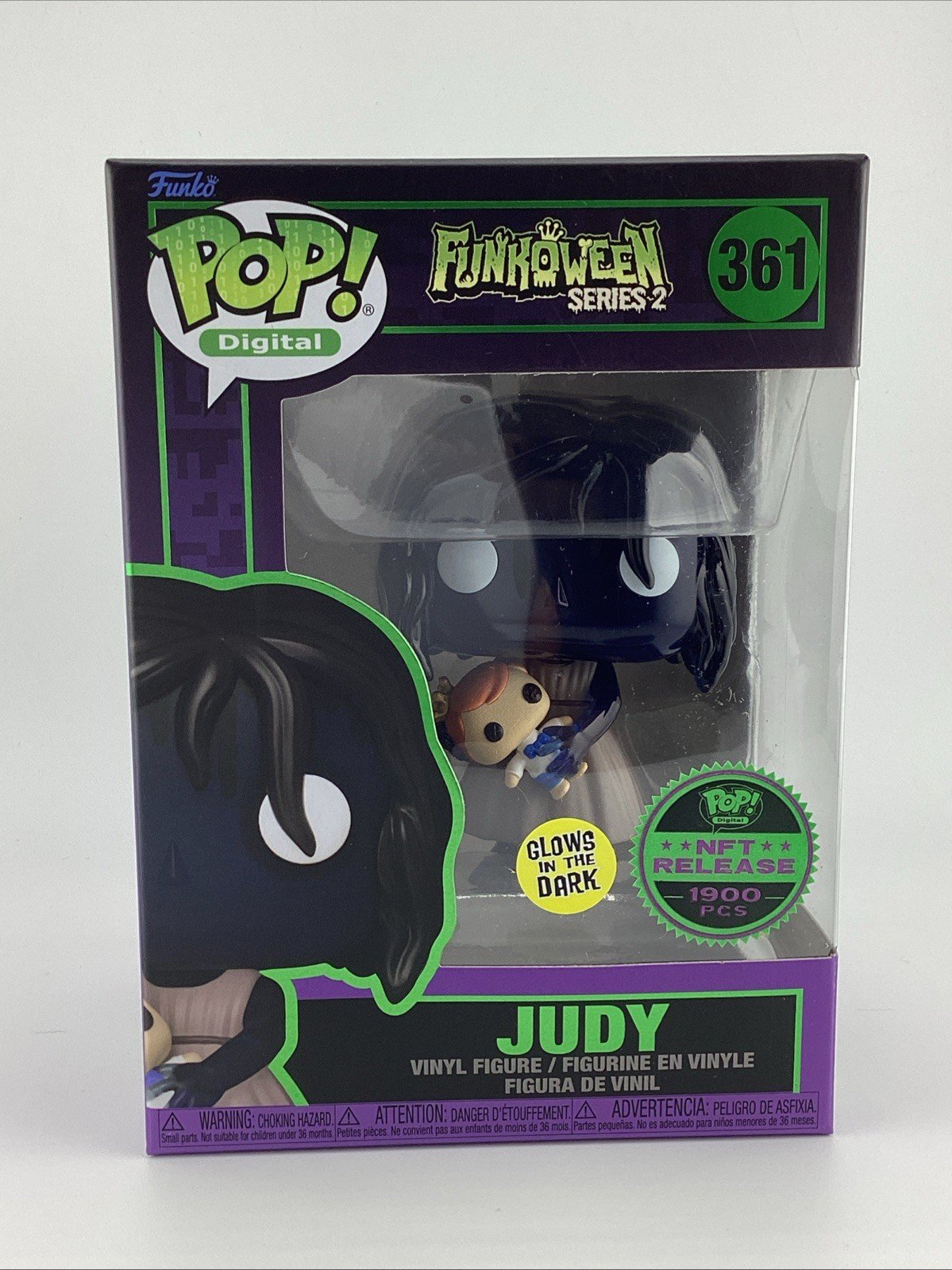 Funko Pop! Funkoween Series 2 - Judy (Glow) 1900 Pcs #361