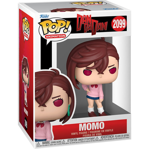 Funko Pop! Dandadan Momo Vinyl Figure #2099 with Case - Collectible Toy Figure, Vinyl Bobblehead, Action Figure for Adults, Part of Dandadan Series (PRE-ORDER JANUARY)