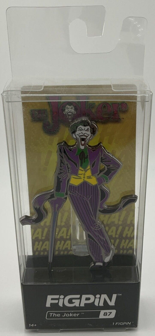 Brand NEW - Joker FiGPiN #87 Classic Batman Pin DC