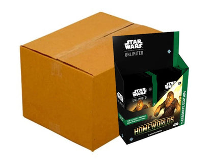 Star Wars Unlimited Homeworlds Carbonite Booster Box Case