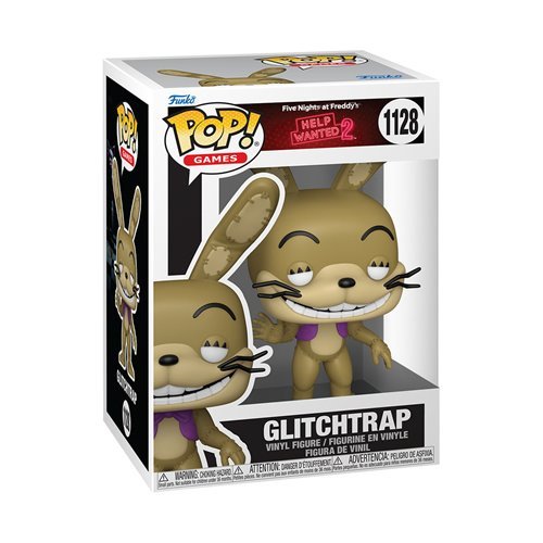 Glitchtrap #1128 Funko Pop! Games Five Nights at Freddy's: Help Wanted 2 - Approx. 5 1/4" Collectible Vinyl Figure - Estimated Arrival: Nov. 2025 (PRE-SALE)