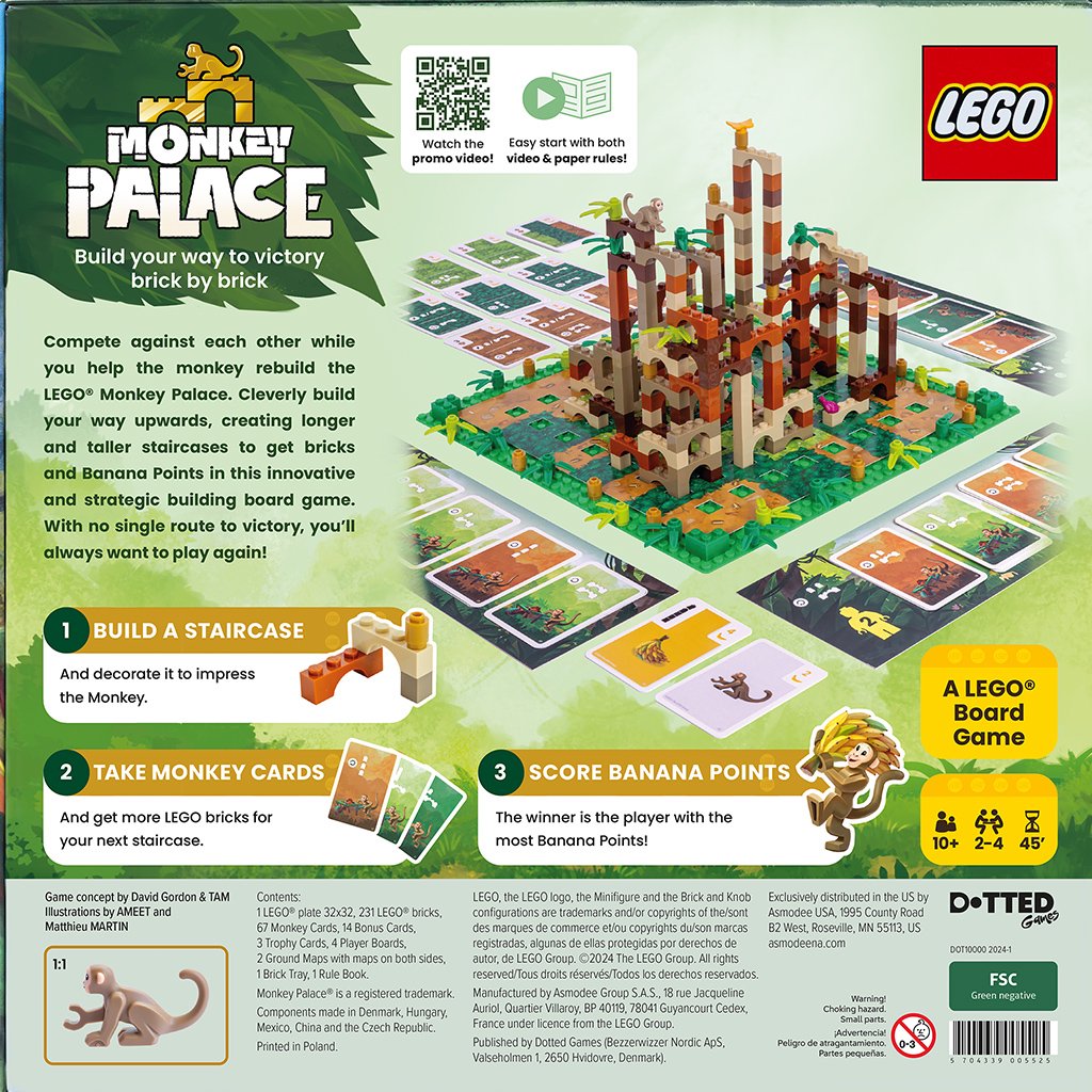Monkey Palace Board Game by LEGO (PREORDER - Release Date June 2026)