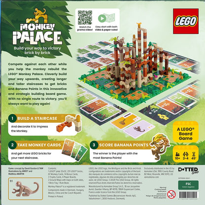Monkey Palace Board Game by LEGO (PREORDER - Release Date June 2026)