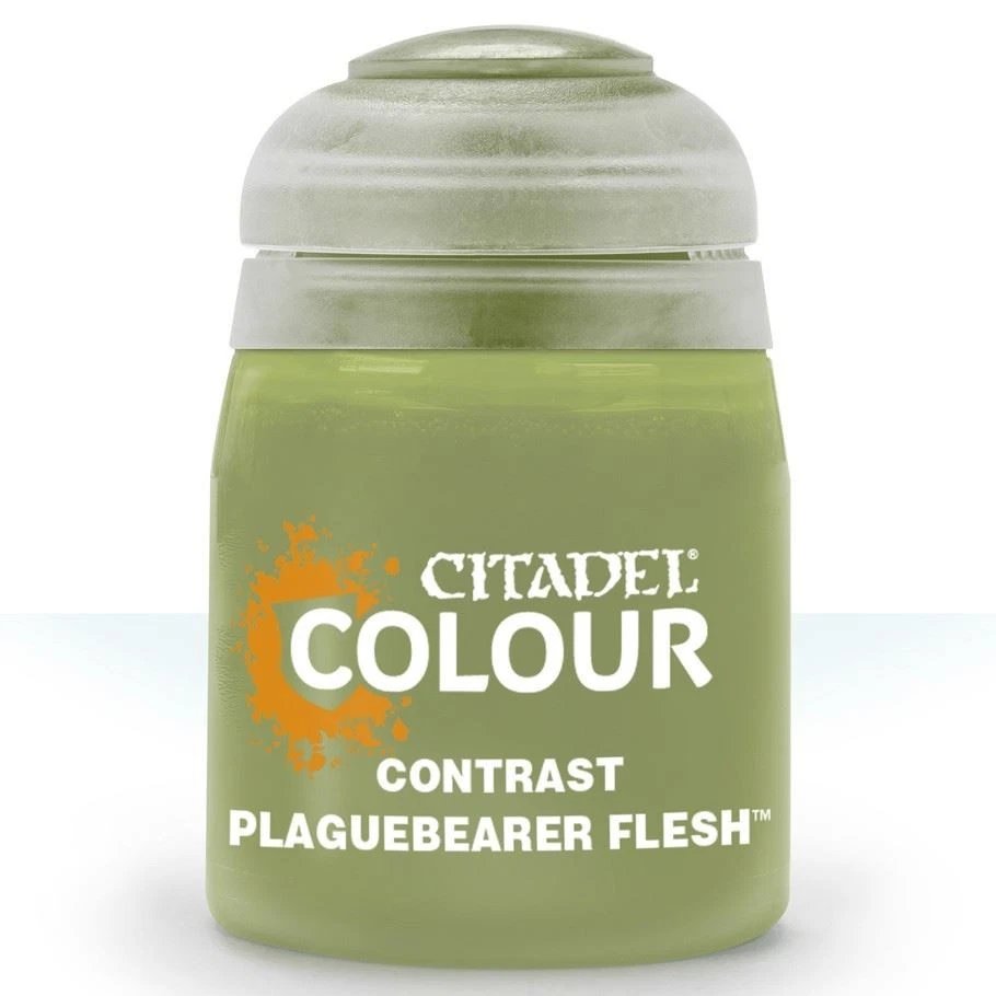 Warhammer Citadel Contrast: Plaguebearer Flesh Paint Bottle 18ml