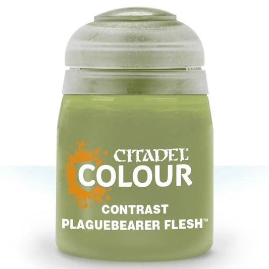 Warhammer Citadel Contrast: Plaguebearer Flesh Paint Bottle 18ml