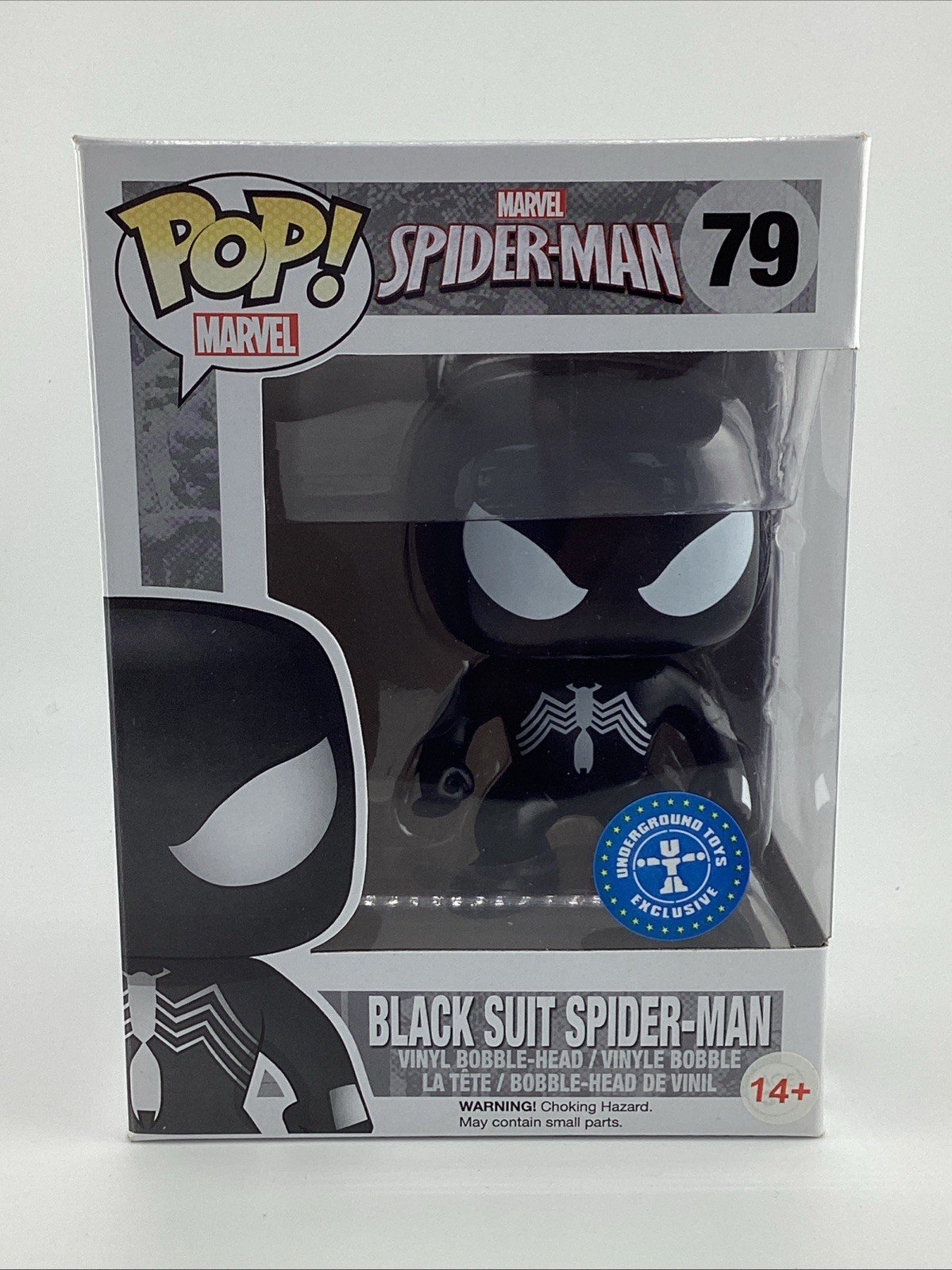 Funko Pop! Vinyl: Marvel - Spider-Man - (Black Suit) Underground Toys #79