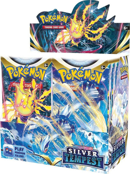 Pokemon TCG Sword & Shield Silver Tempest Booster Box sealed 36 booster packs