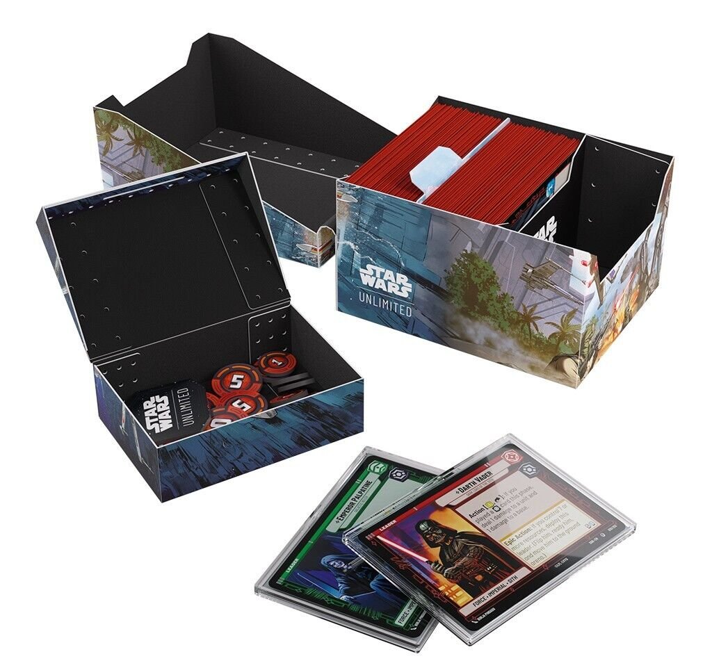 Star Wars Unlimited Twin Sun Soft Crate Deck Box - Battle of Scarif