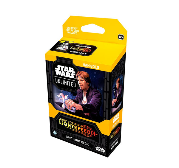 Star Wars TCG Jump to Lightspeed Spotlight Starter Deck -  Han Solo
