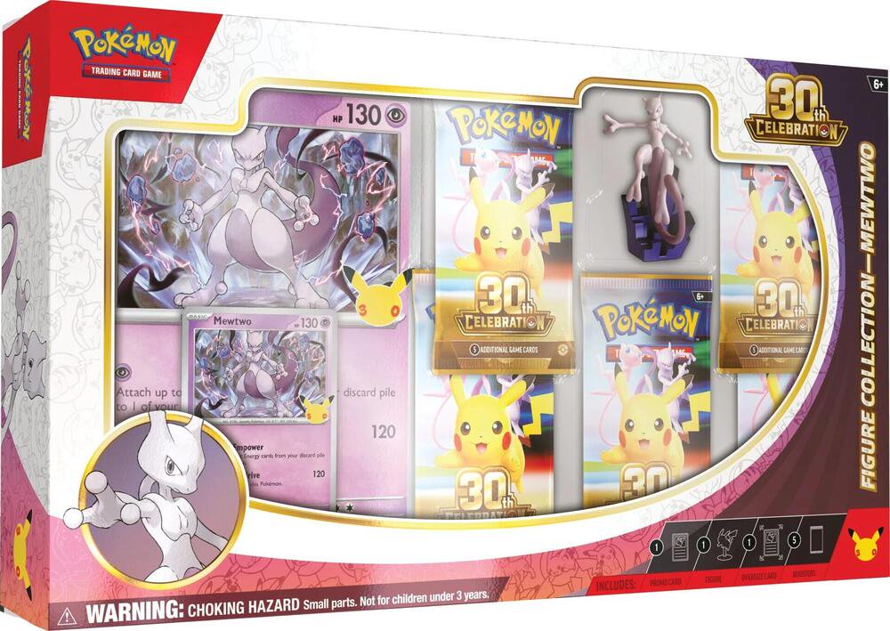 Pokémon TCG: 30th Celebration Mini Tin – Mew (2 Booster Packs, Sticker Sheet, & Collectible Art Card) | Sealed - (PREORDER - Release Date Nov. 06, 2026)