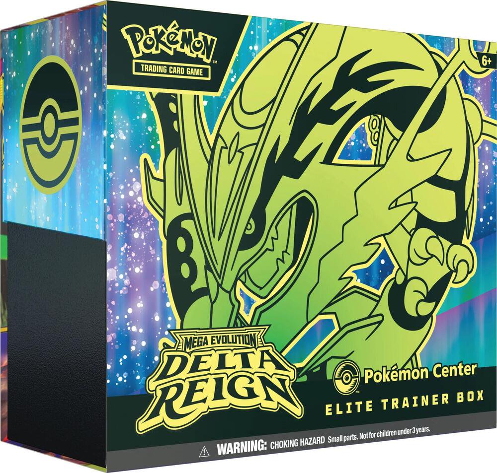 Pokemon TCG ME06 Mega Evolution Delta Reign Pokemon Center Elite Trainer Box (PREORDER - Release Date November 06, 2026)