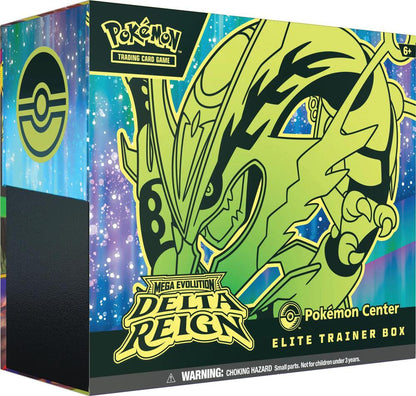 Pokemon TCG ME06 Mega Evolution Delta Reign Pokemon Center Elite Trainer Box (PREORDER - Release Date November 06, 2026)