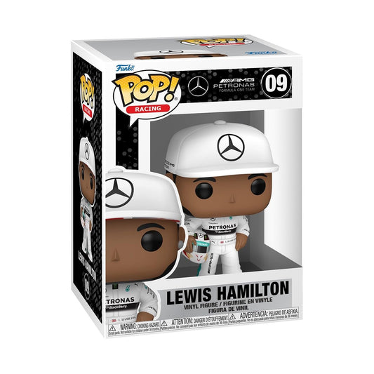 Lewis Hamilton Funko Pop! Racing AMG Petronas Formula One Team - Approx. 4" Collectible Vinyl Figure #09 with Display Box Protector Case (PRE-SALE)