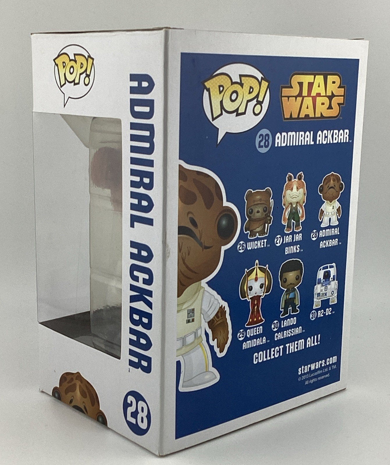 Funko Pop! Vinyl: Star Wars - Admiral Ackbar #28