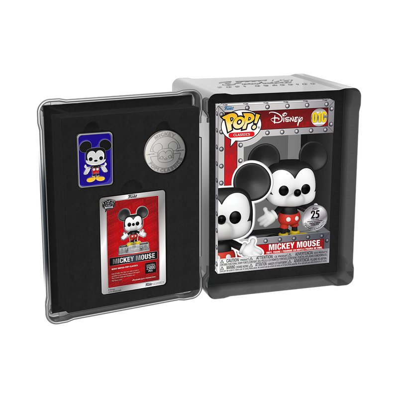 Mickey Mouse #01C Funko Pop! Classic Disney 25th Funniversary Limited Edition 25000 - Approx. 5.15" Collectible Vinyl Figure