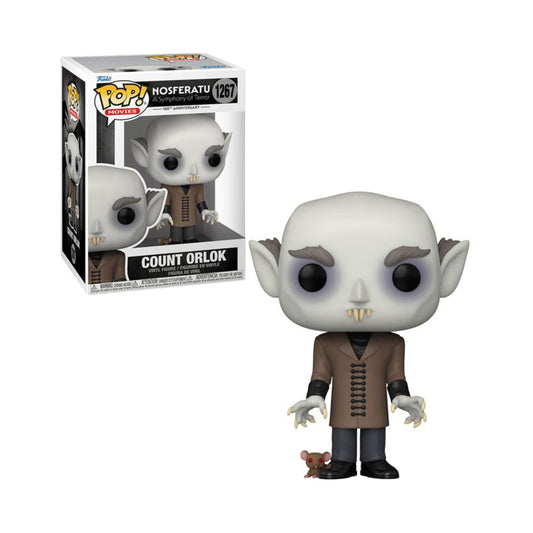 Count Orlok Funko Pop! Movies: Nosferatu A Symphony of Terror - Horror Collectible Vinyl Figure #1267 with Display Box Protector Case