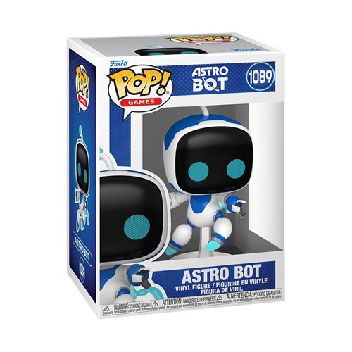 Astro Bot #1089 Funko Pop! Games Astro Bot - Approx. 4 1/2" Collectible Vinyl Figure Bundled with Display Box Protector Case