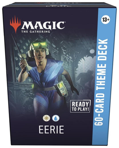 Magic: The Gathering Secrets of Strixhaven Eerie Theme Deck – 60-Card Preconstructed Deck with Tokens, Deck Box & Strategy Guide for Exciting Gameplay (PRE-ORDER APRIL)