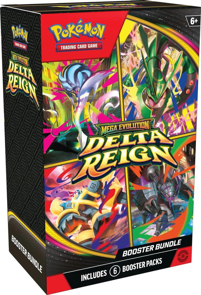 Pokemon TCG ME06 Mega Evolution Delta Reign Booster Bundle Factory Sealed 6 Packs (PREORDER - Release Date November 06, 2026)