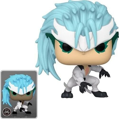 Grimmjow Jeagerjaques Funko Pop! Animation Bleach - Approx. 4" Collectible Glow CHASE Vinyl Figure #1820 with Display Box Protector Case (PRE-SALE)