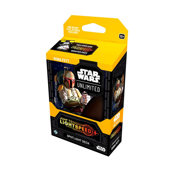 Star Wars TCG Jump to Lightspeed Spotlight Starter Deck -Boba Fett