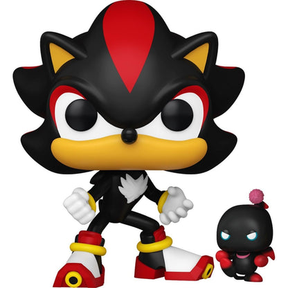 Shadow with Dark Chao Funko Pop! Games: Sonic The Hedgehog - Approx. 3 3/4" Collectible Vinyl Figure #1035 with Window Display Box