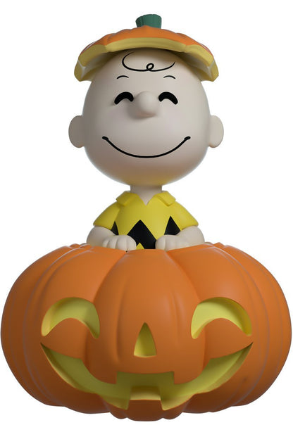 Pumpkin Patch Charlie Brown Youtooz Peanuts Collection - Approx. 4.5" Collectible Vinyl Figure #9 with Window Display Box (PRE-SALE)