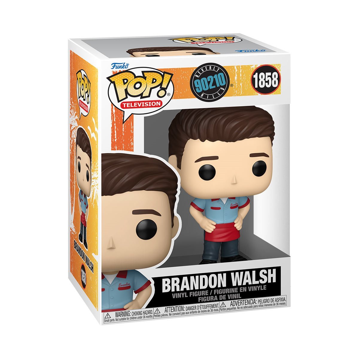 Beverly Hills 90210 Funko Pop! Television - Set of 3 (Kelly Taylor #1860, Brenda Walsh #1859, and Brandon Walsh #1858) Collectible Vinyl Figures - Estimated Arrival: Jan. 2026 (PRE-SALE)