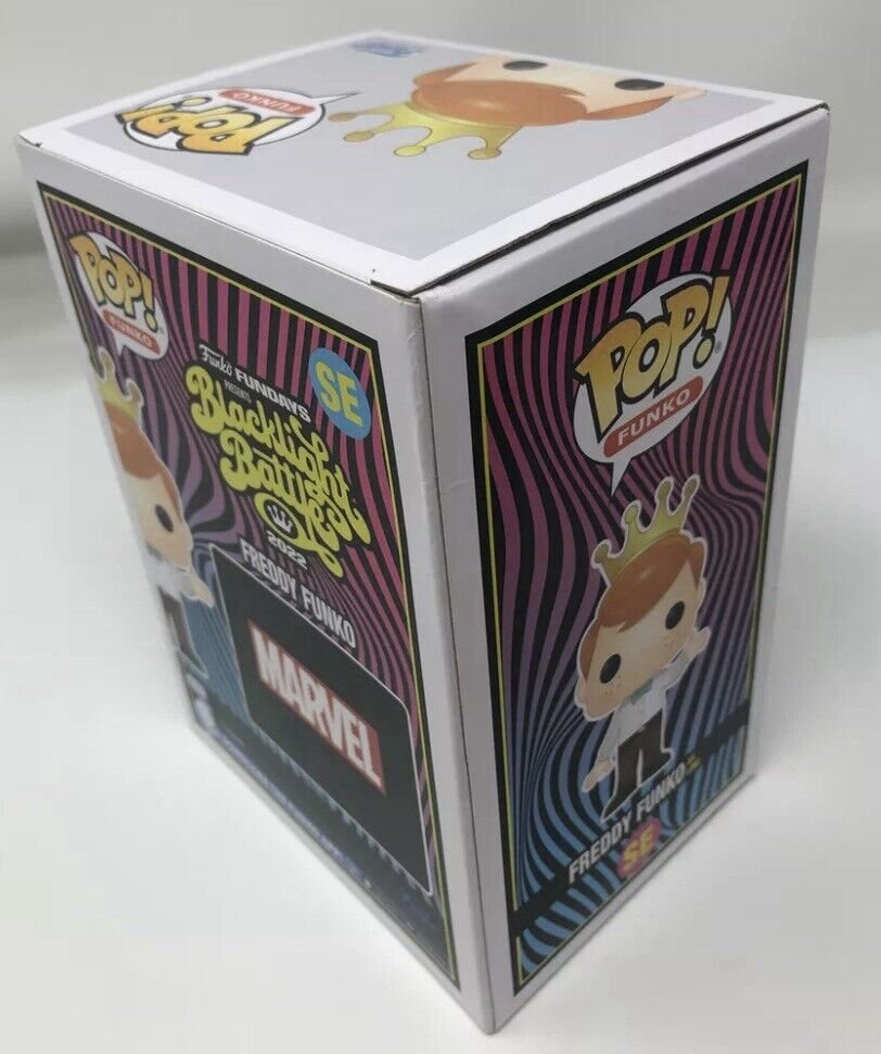 Funko Pop SE Freddy Funko As Loki Metallic Blacklight Battle 2022 500 Pcs