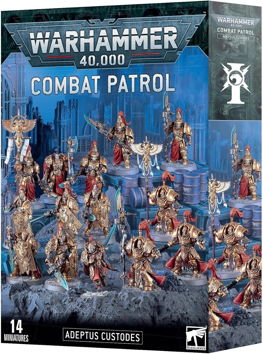 Warhammer 40,000 - Combat Patrol: Adeptus Custodes - 14 Miniatures