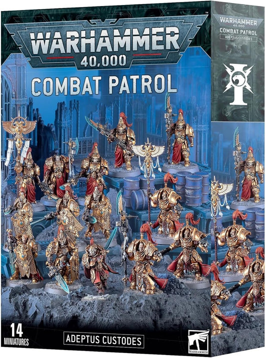Warhammer 40,000 - Combat Patrol: Adeptus Custodes - 14 Miniatures