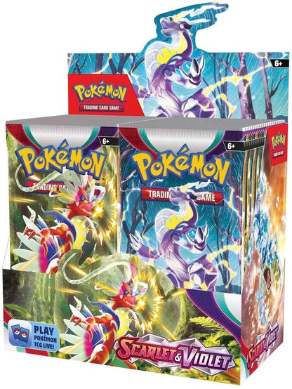 Pokemon TCG Scarlet and Violet SV01 Base Set Booster Box sealed packaging