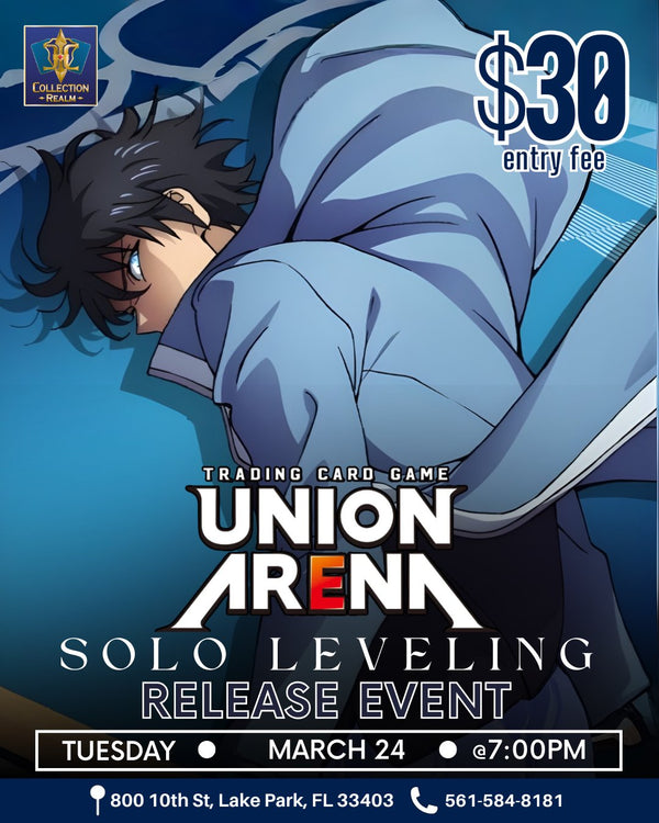 Union Arena TCG Solo Leveling Release Event