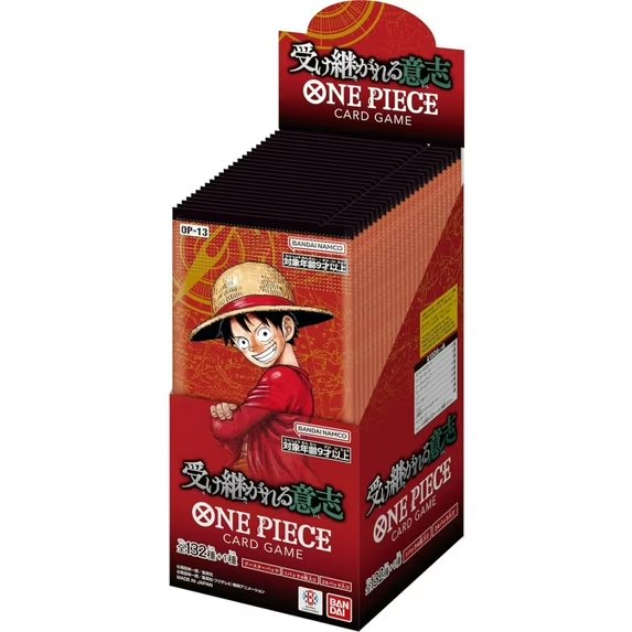 One Piece TCG OP-13 Japanese Booster Box sealed collectible cards