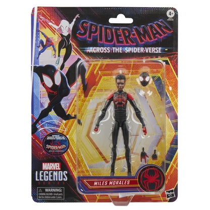 Miles Morales Marvel Legends Series: Spider-Man: Across The Spider-Verse - Collectible 6-Inch Action Figure by Hasbro