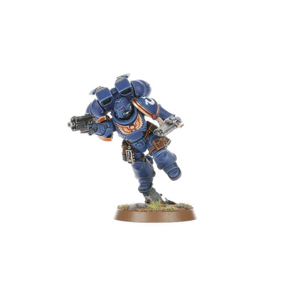 Warhammer 40K Assault Intercessors with Jump Packs - Space Marine Airborne Assault Squad Miniatures - Build 5 Jump Pack Intercessors with Chainswords, Heavy Bolt Pistols & Custom Weapon Options
