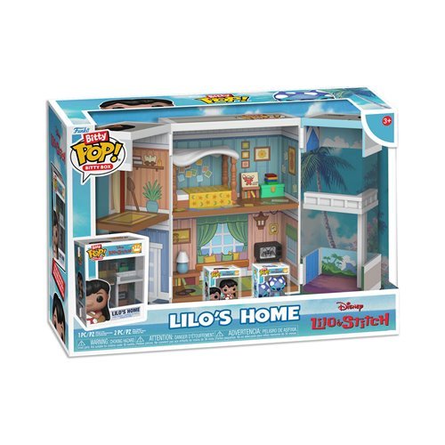 Funko Pop! Bitty Box Lilo and Stitch Lilo's Home Playset - Collectible Vinyl Figure